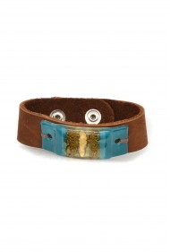 Fused Glass Snap Cuff